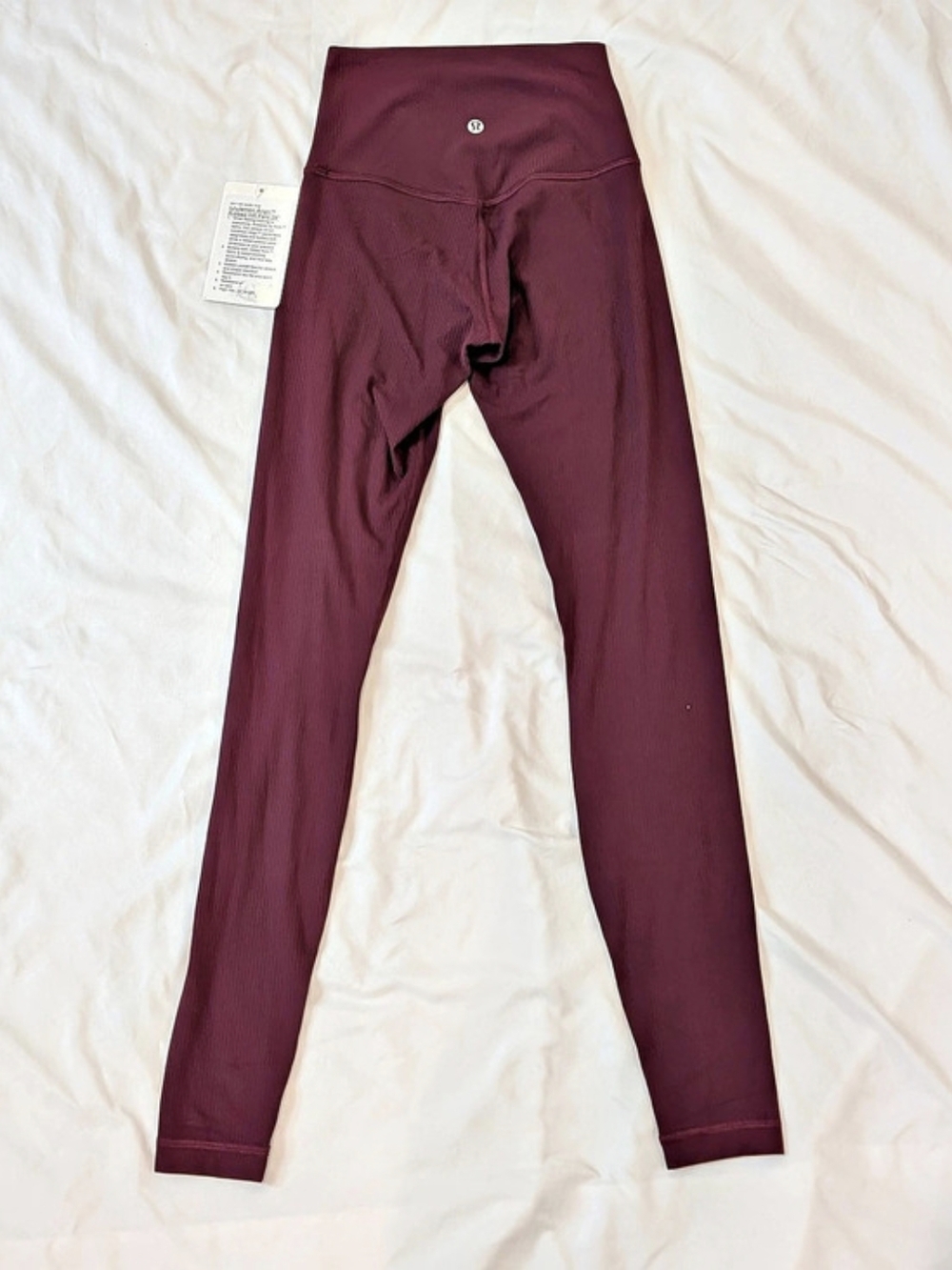lululemon Align™ HR Pant 28" Ribbed High-Rise 28" Purple Size 2 NWT